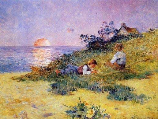 Children on a Dune